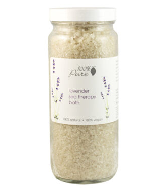 100% Pure Organic Lavender Sea Therapy Bath Badesalt - 443ml