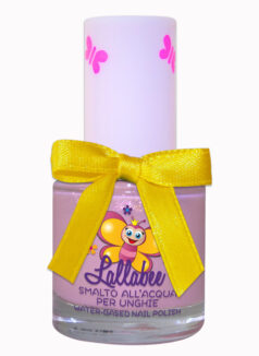 Lallabee - naturlig, trygg vannbasert neglelakk for barn - Extra Brilliant Glitter Pink - 9 ml