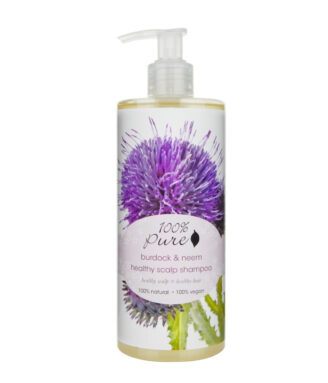100% Pure Burdock & Neem Healthy Scalp Shampoo - 390ml