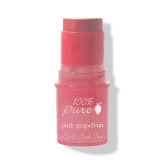 100% Pure Pink Grapefruit Glow Lip & Cheek Tint - 7.5g