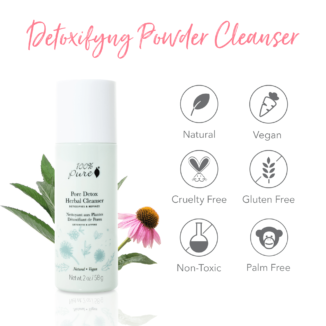 100% Pure Pore Detox Herbal Cleanser - 58 gr