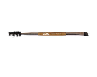 ZAO Duo Eyebrow Brush
