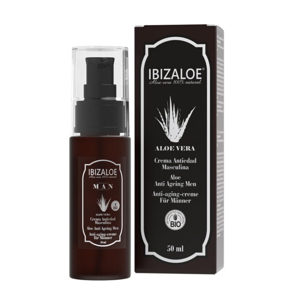 Ibizaloe Aloe Anti Ageing Men Facial Cream - 50ml
