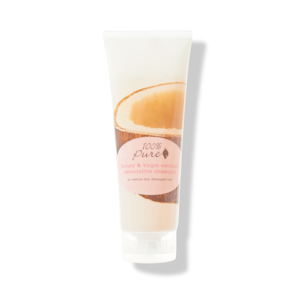 100% Pure Honey & Virgin Coconut Restorative Shampoo - 236ml