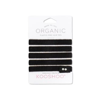 KOOSHOO Organic Hair Tiles - Black 5 stk