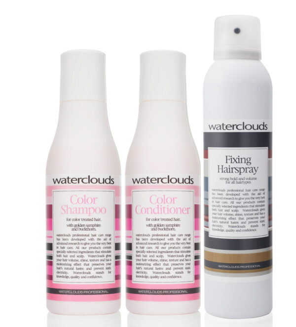 Waterclouds Travel Beauty Box - Color Care - 3 stk produkter