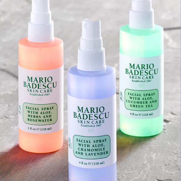 Mario Badescu Facial Spray Spritz.Mist.Glow Set 3 x118 ml