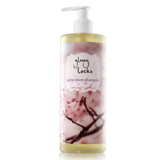 100% Pure Glossy Locks Grow More Shampoo - 390 ml