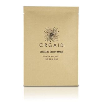 ORGAID Greek Yogurt & Nourishing Organic Sheet Mask- 24 ml