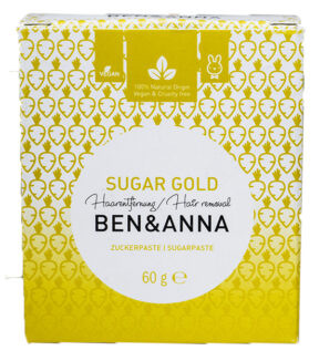 Ben & Anna Sugar Gold - naturlig hårfjerning - 60 gr