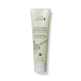 100% Pure Tea Tree & Willow Acne Clear Cleanser - 100 ml
