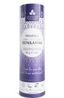 Ben & Anna Natural Deodorant Papertube- Provence - 60 gr