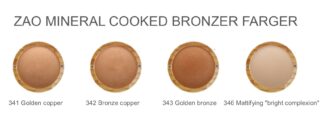 ZAO Mineral Cooked Bronzer 346 Mattifying Bright Complexion