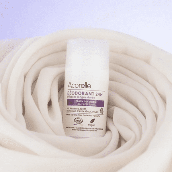 Acorelle 24h Long Lasting Roll-on Deodorant Sensitive Skin - Fragrance free 50ml