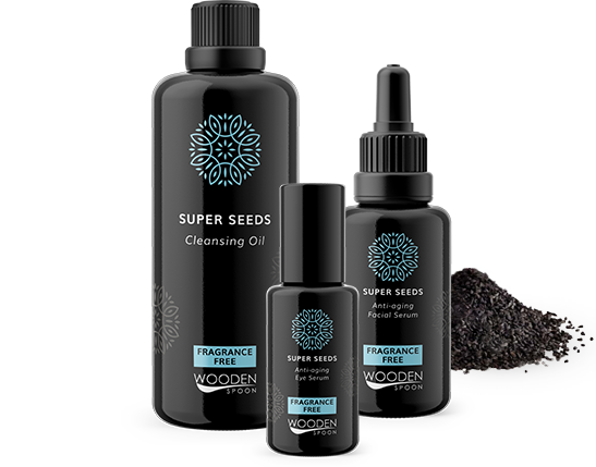 Super Seeds oljer for sensitiv hud