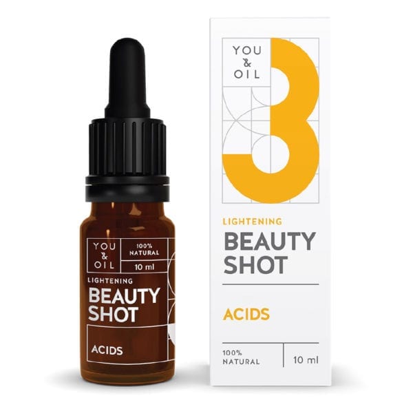 You & Oil Beauty Shot acids fruktsyrer for glød i ansiktet