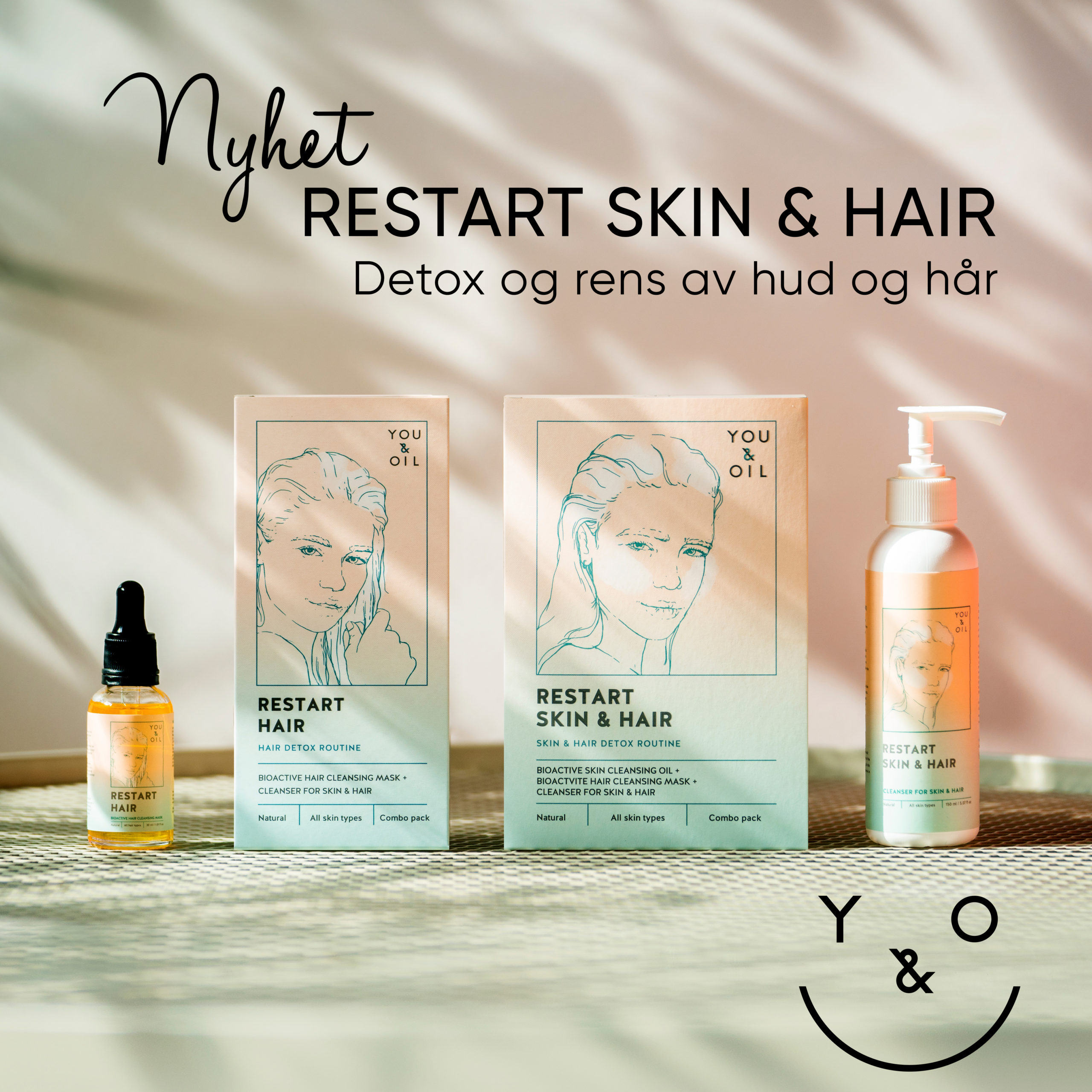 You and oil restart- skikkelig detox av hud og hår