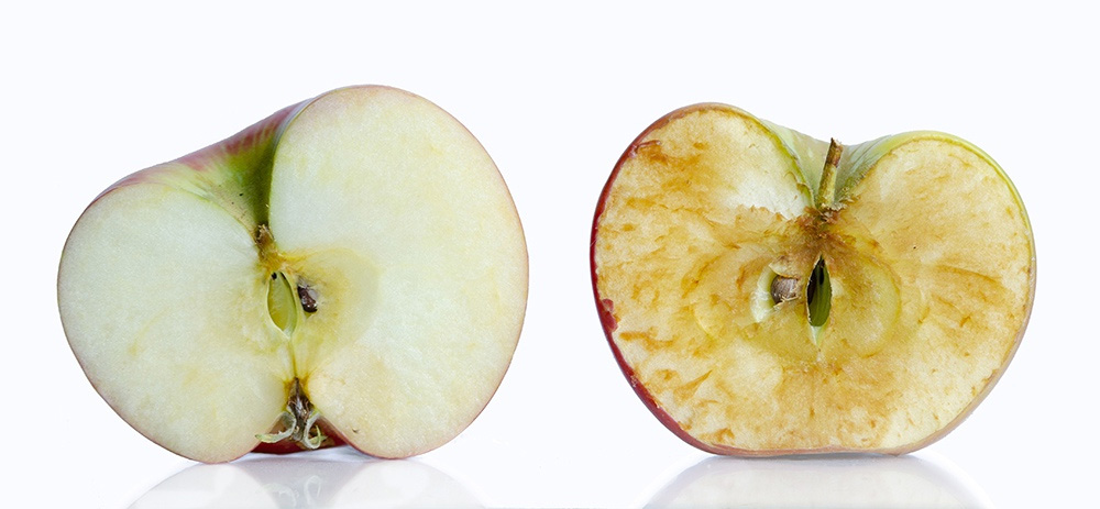 antioksidanter -oksidering eple