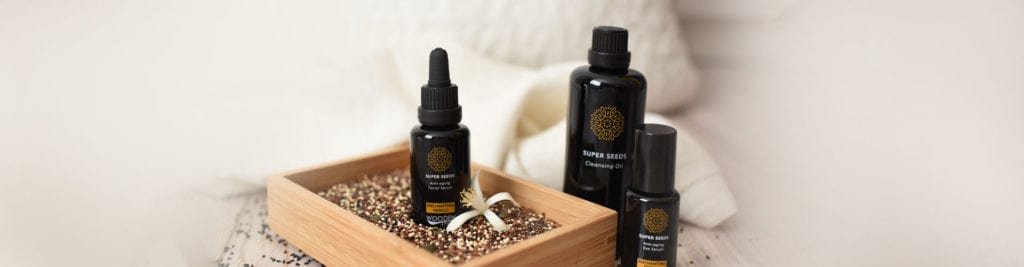 Super Seeds by Wooden Spoon - rike, antioksidanter oljer for ansikt