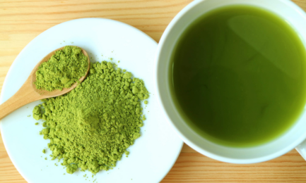 Matcha green tea for huden din