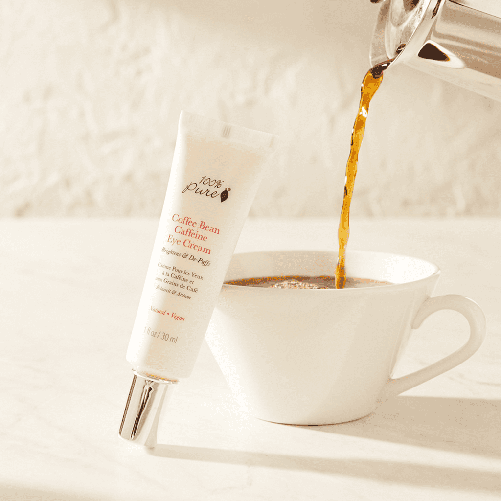 100% Pure Coffee Bean Eye cream testemonials