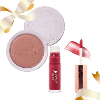 Makeup lipstick blush