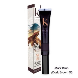 K pour karité hårmaskara økologisk 03 dark brown