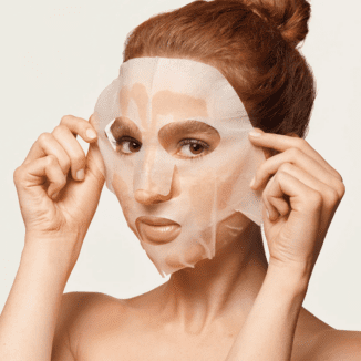 Hej Organic Teint sheet mask for optimal glød