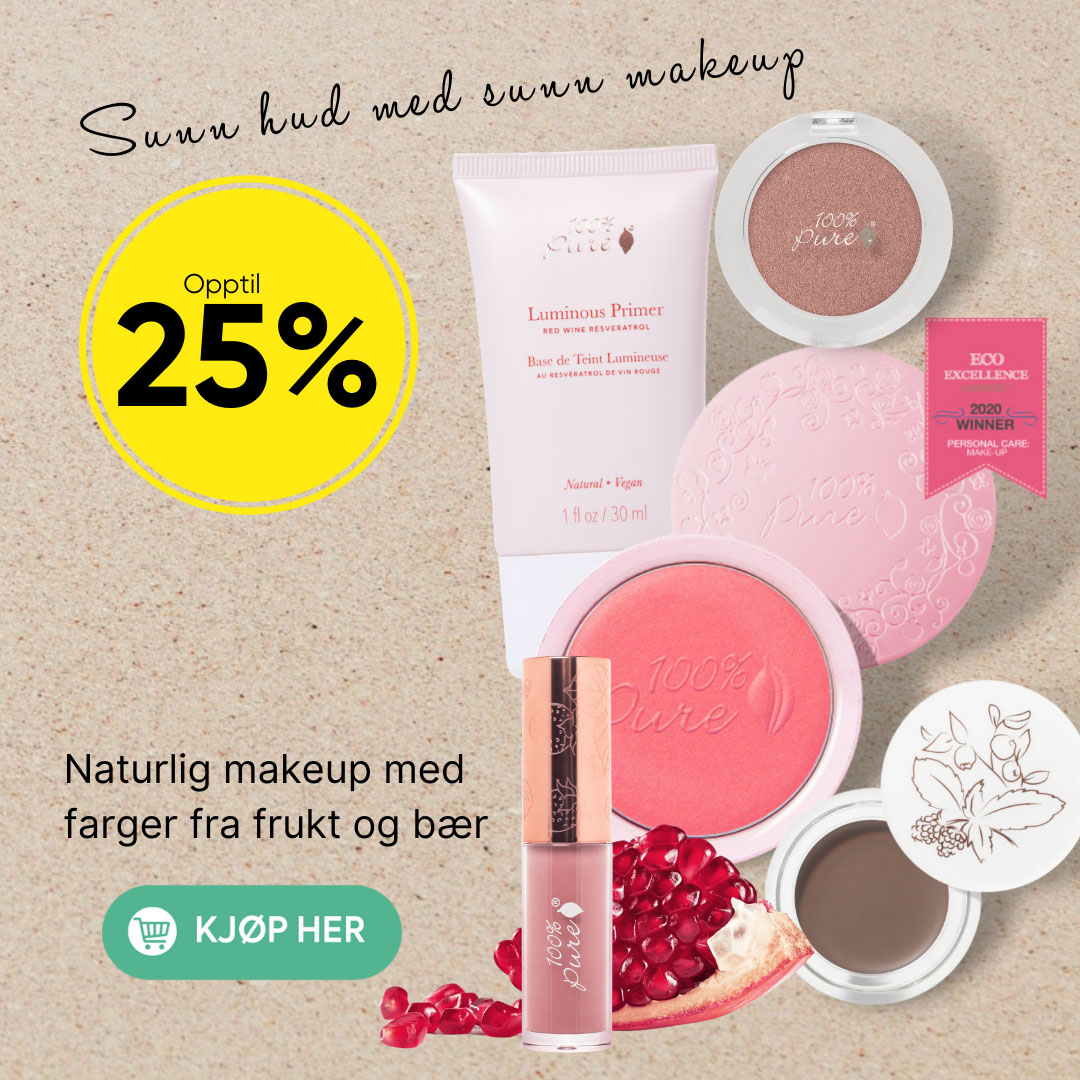 salg på makeup fra 100% Pure