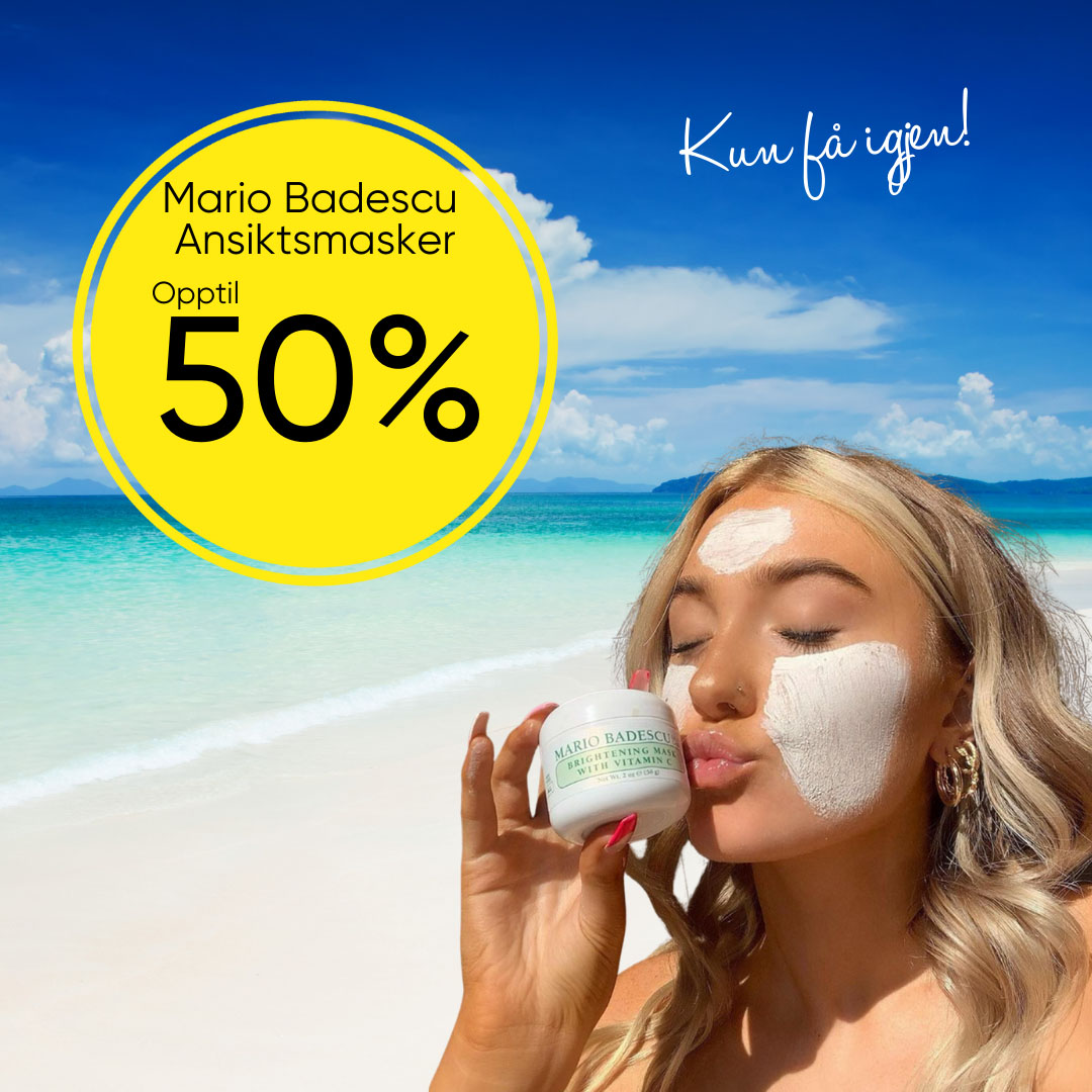 Ansiktsmasker fra mario badescu opptil 50%