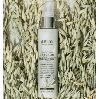 Elm Organics Leave in treatment hair Økologisk Leave-in Treatment er en pleiende hårkur som hjelper håret ditt til å gjenoppbygge sin naturlige styrke ved å tilføre næring og glans.