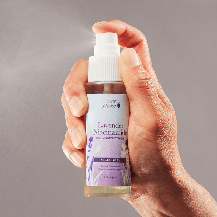 100% Pure lavender niacinamide pore minimizer