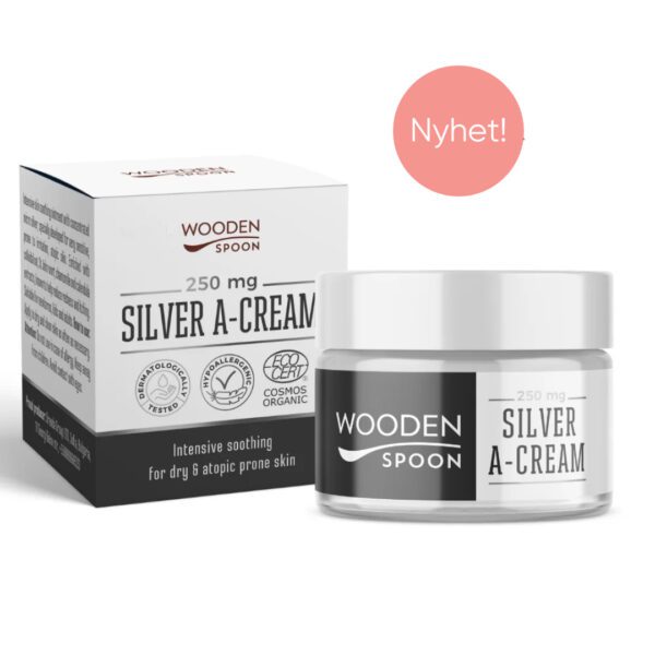 Wooden Spoon A cream microsilver behandling for atopisk eksem, dermatitt, tørr hud og rosacea