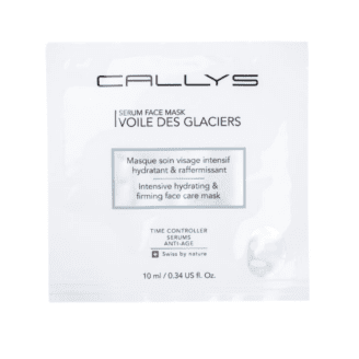 Callys skin care Veil of the Glacier sheet mask med fuktighet og oppstrammende effekt.