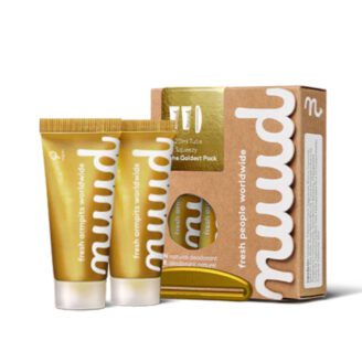 Nuud the golden pack - naturlig deodorant med microsølv