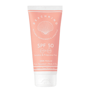 Beachkind Natural Sunscreen Sensitive Fragrance Free SPF 50 - 100 ml