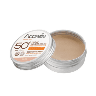 Acorelle SPF 50 solid sunscreen - creme solaire solide
