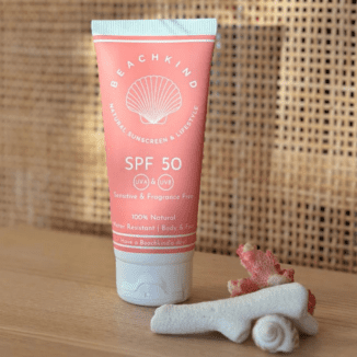 Beachkind Natural Sunscreen Sensitive Fragrance Free SPF 50 - 100 ml